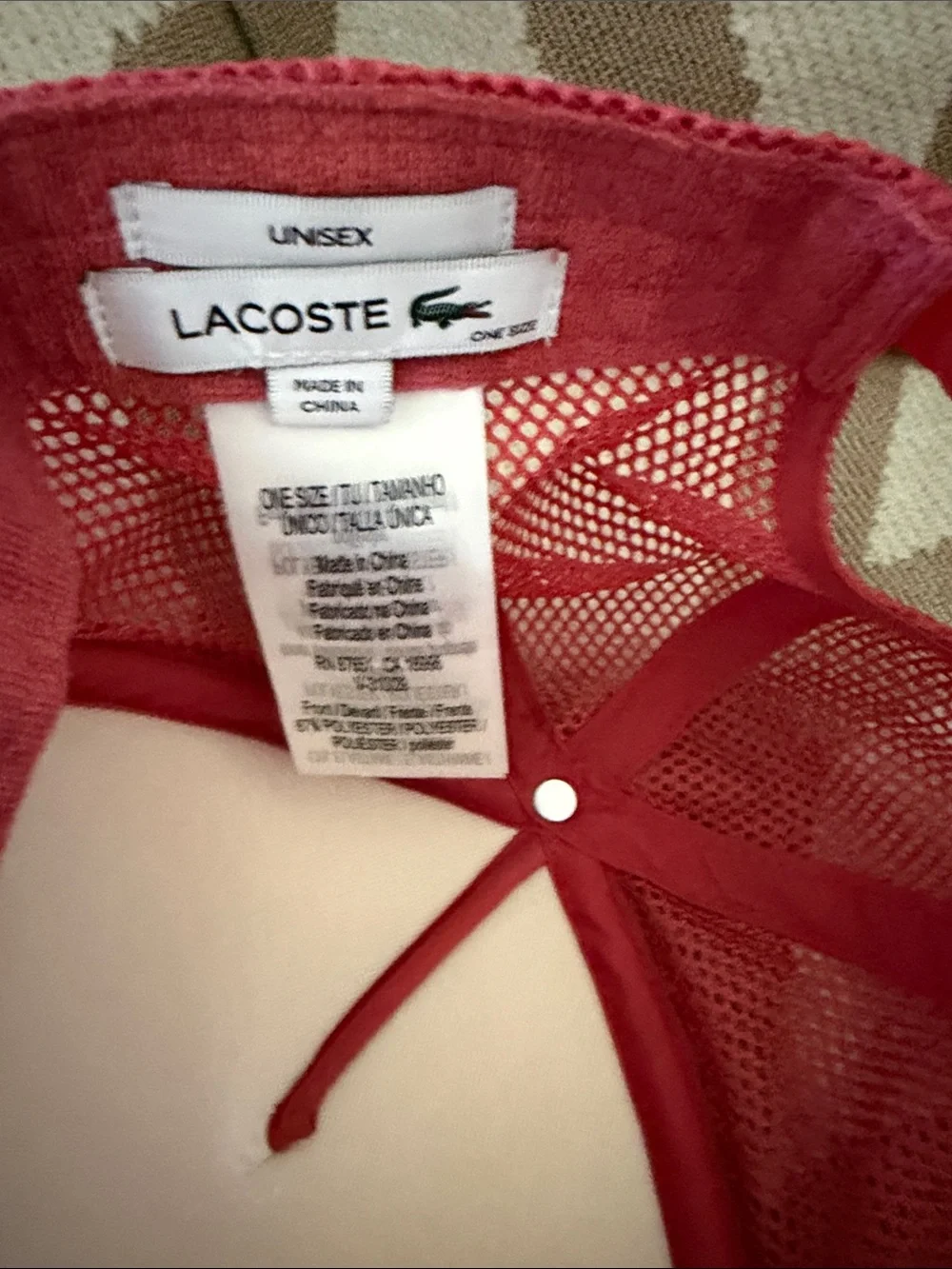 Lacoste Trucker Hat w